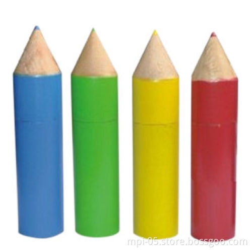 Pencil-shaped OEM wooden USB flash drives
